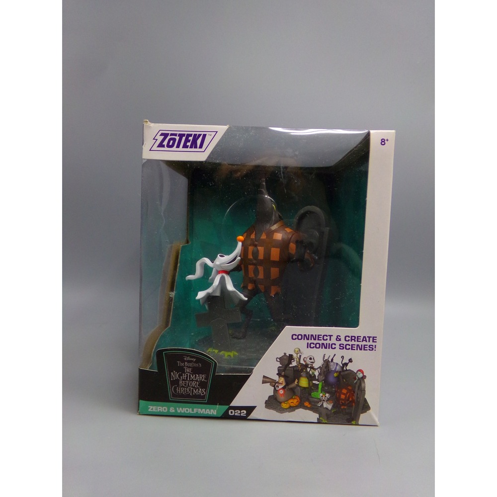 Zoteki Disney The Nightmare Before Christmas‎ Zero Wolfman Figure Set 022